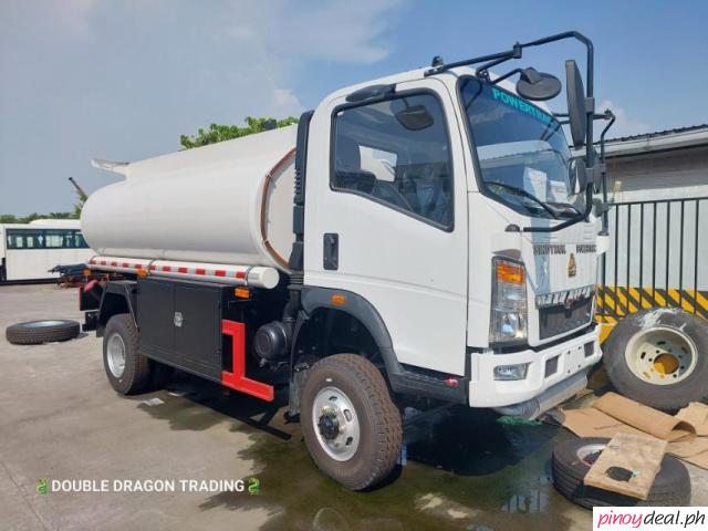 - BRAND NEW SINOTRUK FUEL TANKER HOMAN H3 6W 115 4x4/4X2 EURO 2 4KL（2KL ...