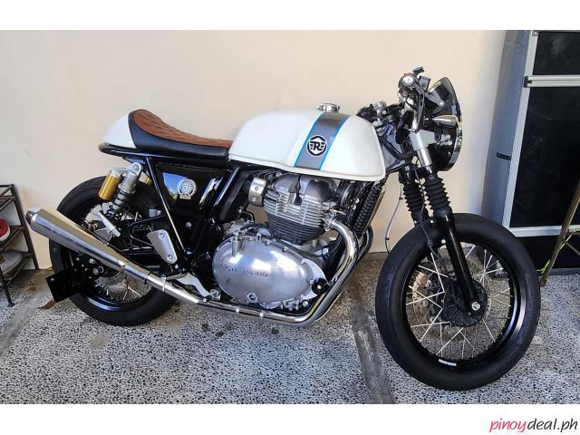 Royeal Enfiled GT 650 ice white