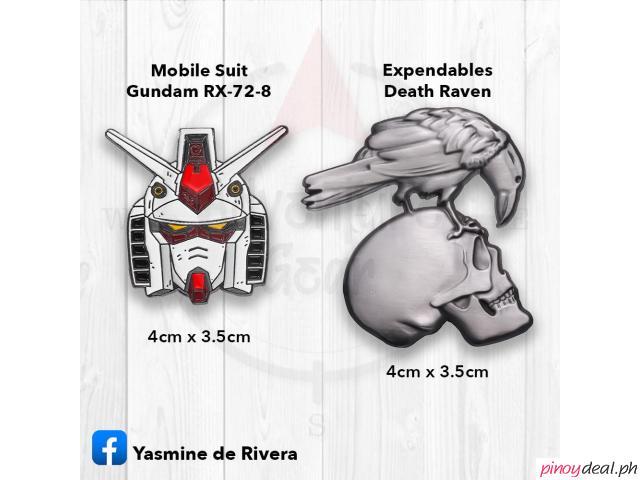 Gundam RX-78-2 & Expendables Metal Pin