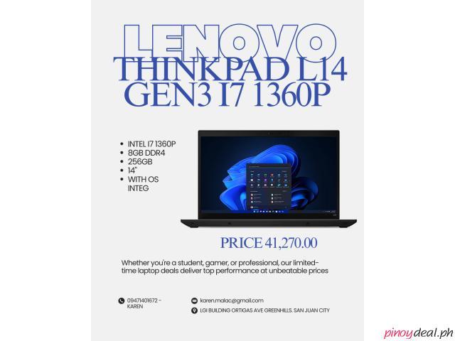 LENOVO THINKPAD L14 G4 - I7 1360P