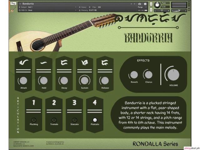 Bandurria Kontakt Library
