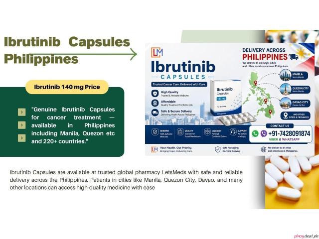 Ibrutinib Capsules Online at Wholesale Price in Manila Philippines