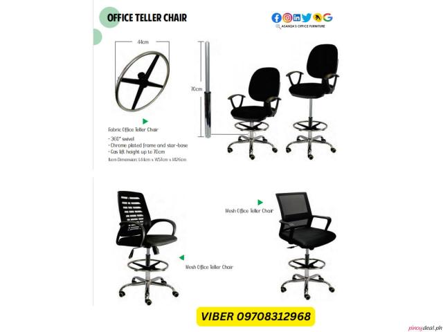 drafting stool chair or a revolving rolling stool with foot ring.
