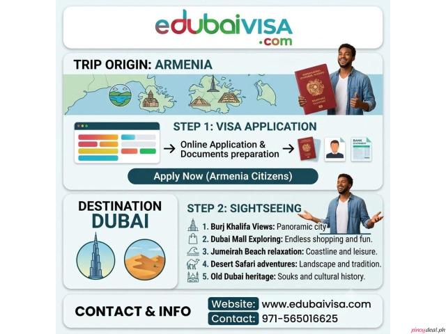 Dubai Sightseeing and Visa Guide for Armenian Citizens