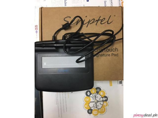 signature pad- ST1476 EasyScript Device Interface San Pedro ...