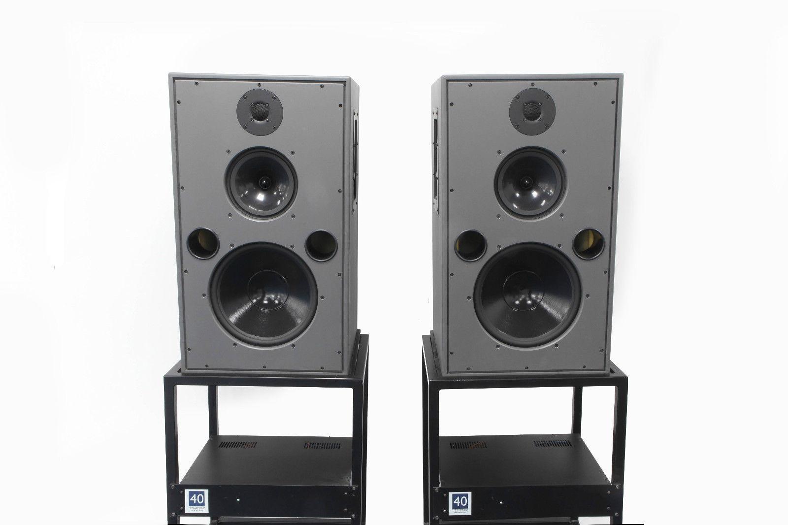 New HARBETH M40 Professional Mastering Series Speaker Pair with Stands